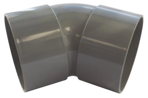 Coude PVC 45° Double Femelle ø80 – Image 3