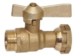 Robinet D'arrêt Compteur Droit M26/34 écrou F26/34 à Boisseau Sphérique - PRONORM