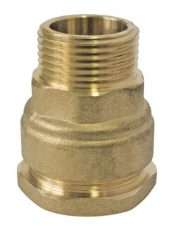 Raccord Laiton Droit Mâle Pour Tube PE ø50-40/49 - PRONORM