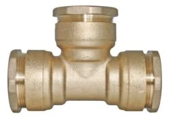 Té Laiton Pour Tube PE ø63 - PRONORM