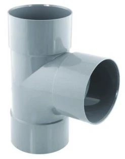 Culotte PVC 87.30° Triple Femelle ø75