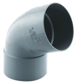 Coude PVC 67.30° Double Femelle ø80