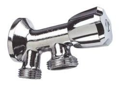 Robinet Machine à Laver Double Incliné Avec Applique - PRONORM