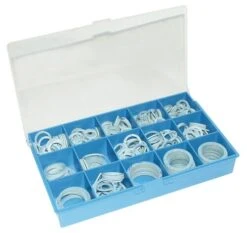 Coffret Plastique De Joints Gaz Bau Bleu Assortis