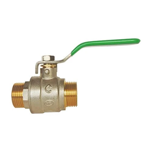 Vanne à Sphère NF Double Mâle 33/42 - Manette Plate - PRONORM – Image 2