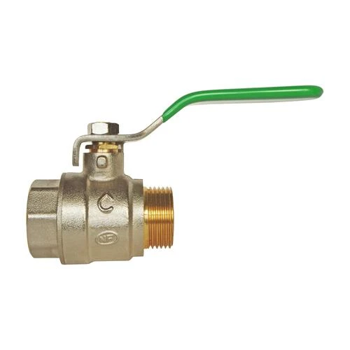 Vanne à Sphère NF Mâle Femelle 15/21 - Manette Plate - PRONORM – Image 2