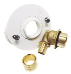 Sortie De Cloison Simple Coudée Fixoplac à Glissement Pour Machines à Laver 13/16-F15/21