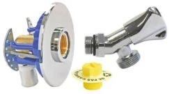 Kit FIXOPLAC MAL Avec Robinet / Raccords Coudés - MULTICOUCHE ø16 F15/21